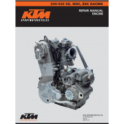 Ktm 250 525 Sx Mxc Exc 2003 Manual De Reparatie