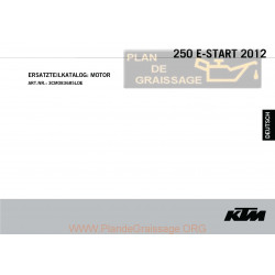 Ktm 250 E Start Motor 2012