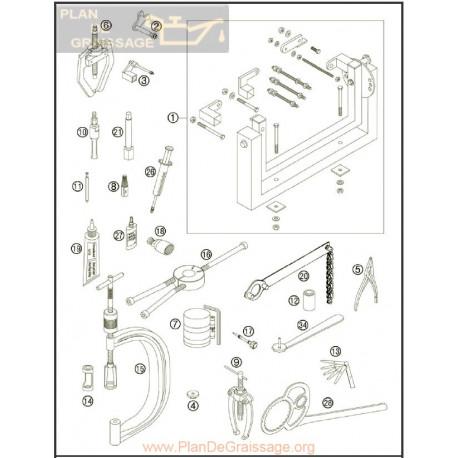 Ktm 250 Sx Dohc 2006 Parts List