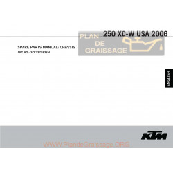 Ktm 250 Xc W Usa Manual Moteur 2006