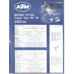Ktm 350 1986 1987 Parts List