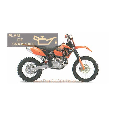 Ktm 400 Xc W 2007 Parts List Chassis