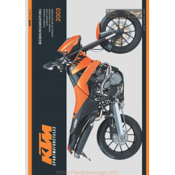 Ktm 640 Lc4 Duke Ii 2003 Manual De Utilizare