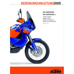 Ktm 950 Adventure 2005 Manual De Intretinere