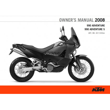 Ktm 990 Adventure 2008 Manual De Intretinere