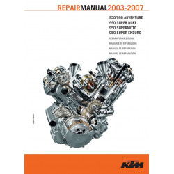 Ktm Super Duke Ra Lc8 2003 2007 Manual De Reparatie
