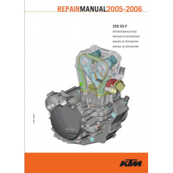Ktm Sxf 250 2005 Manual De Reparatie