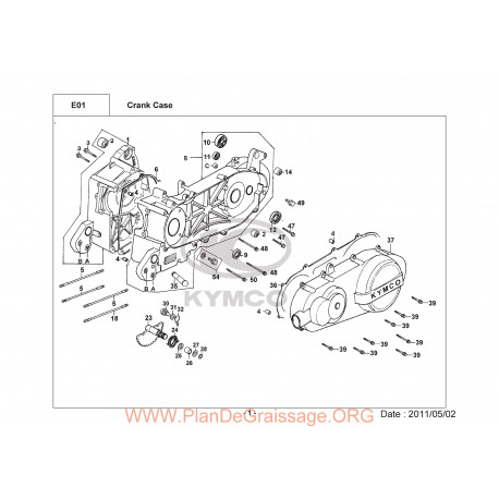 Kymco Dink150 Sh30ba