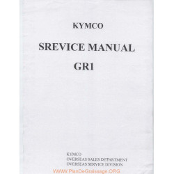 Kymco Mo Dj 50 Manual De Reparatie