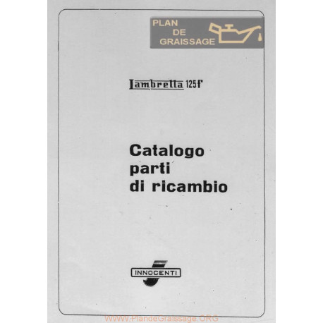 Lambretta 125 F Ca Piece