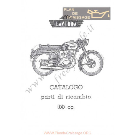 Laverda 100 Sport Turismo 1950 1960 Cat