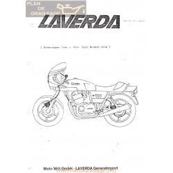 Laverda 1000 1200 J Version 1981 1982 Despiece Anexo Serie 1