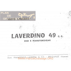 Laverda Laverdino 49 4t Turismo Sport Manual Uso Y Mantenimiento Italiano