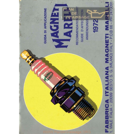Magneti Marelli Guida Di Applicazione 1972