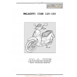 Malaguti Ciak 125 150 Manual De Reparatie