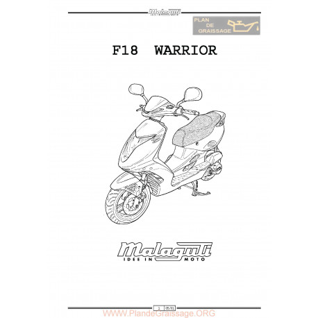 Malaguti F 18 Warrior Manual De Reparatie