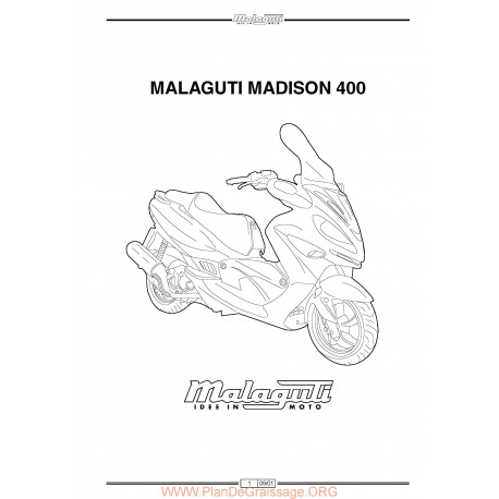 Malaguti Madison 400 Manual De Reparatie