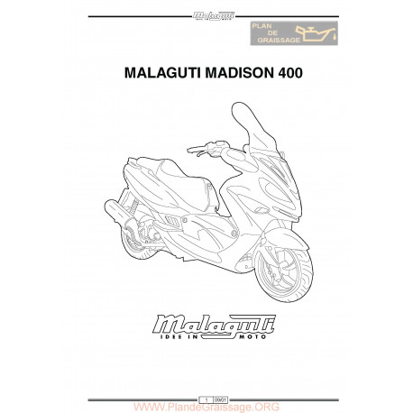 Malaguti Madison 400 Service Manual