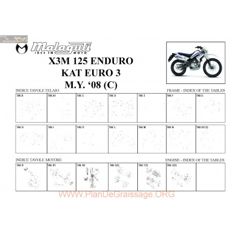 Malaguti R0002 X3m 125 Enduro Ve5