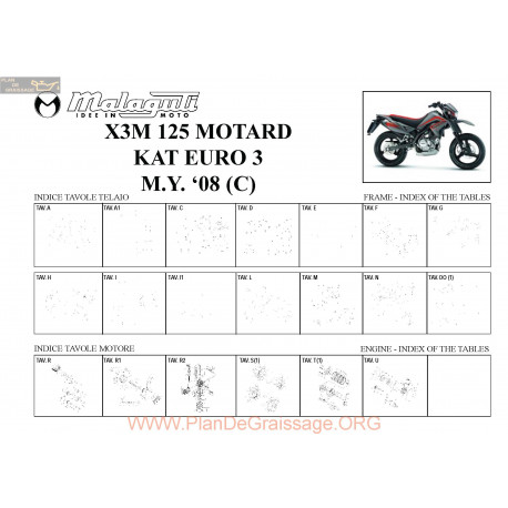 Malaguti R0003 X3m 125 Motard Vm5