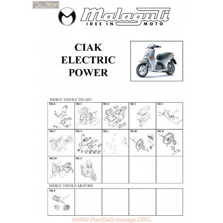 Malaguti R0013 Ciak Electric Power