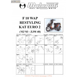 Malaguti R0022 F10 50 Kat Euro 2