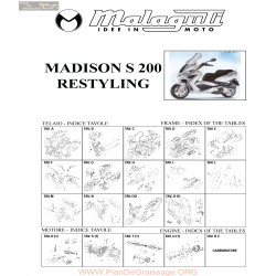 Malaguti R0075 Madison S 200 Restyling