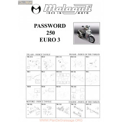 Malaguti R0080 Password 250 Euro 3