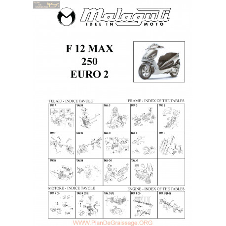 Malaguti R0085 Phantom Max 250 Euro 2