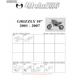 Malaguti R0091 Grizzly 10 2001 2007