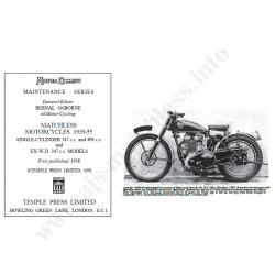 Matchless 1939 1955 Manual De Reparatie