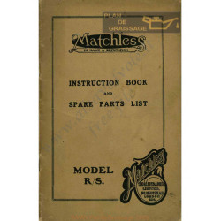 Matchless Rs 1928 Spares List