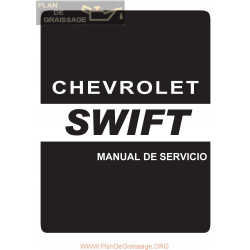 Chevrolet Sf41g Swift Manual