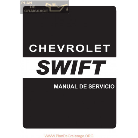 Chevrolet Sf41g Swift Manual