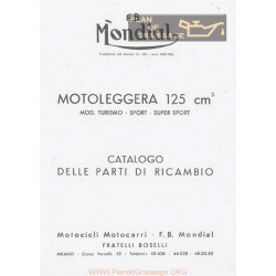 Mondial Motoleggera 125 Ca