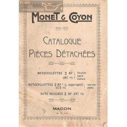 Monet Goyon 147 Cc Y 175 Catalogo De Piezas De Recambio