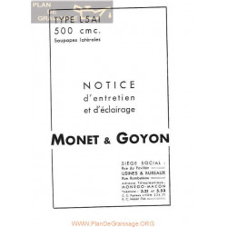 Monet Goyon 500cc Tipe L5a1 Entretenimiento E Iluminacion