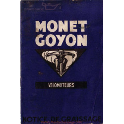 Monet Goyon 98 Cc Modelos S1 S2 S3 Manual De Engrase Y Mantenimiento