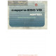 Montesa Cappra 250 Vb Manual Instrucciones Ingles