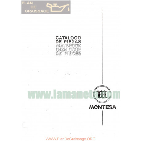 Montesa Cappra 360 Gp Catalogo De Piezas