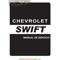 Chevrolet Swift Sf416 Manual De Service