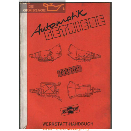 Chevrolet Th700r4 Automatic Transmission Repair Manual