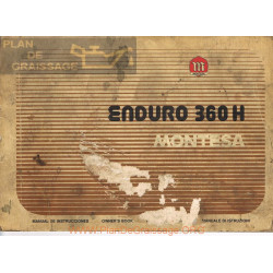 Montesa Enduro 360 H6 1978 Manual Usuario Y Despiece