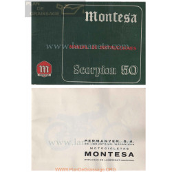 Montesa Scorpion 50 Manual Instrucciones