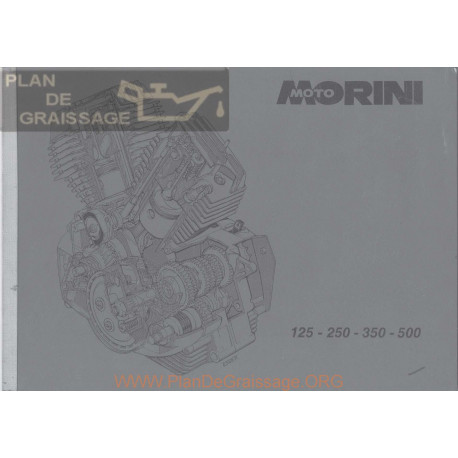 Morini 125 250 350 500 Manual Taller Ingles