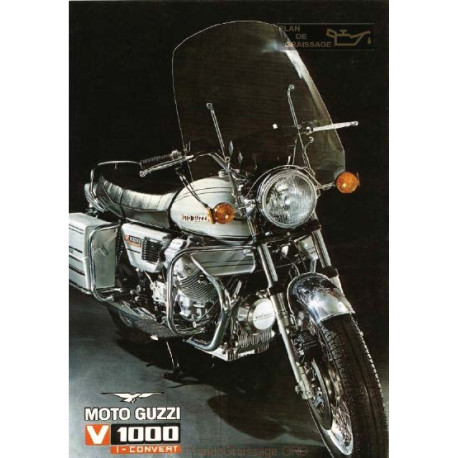 Moto Guzzi 1000 Convert 1980 Parts List