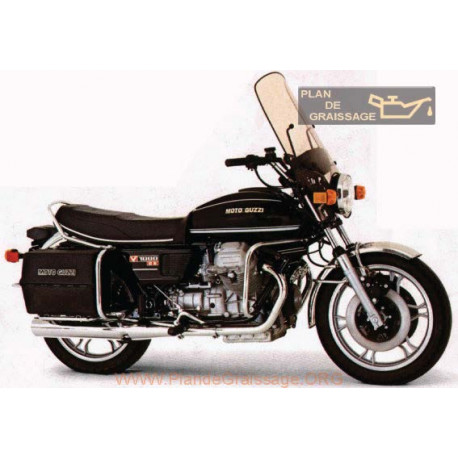 Moto Guzzi 1000 G5 1980 Parts List