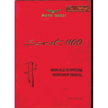 Moto Guzzi 1100 Sport Carb Manual De Reparatie