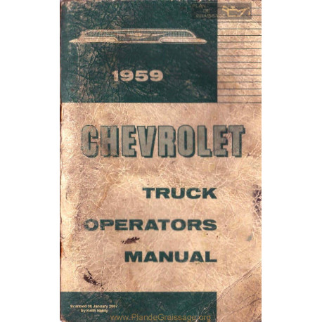 Chevrolet Truck Om 1959
