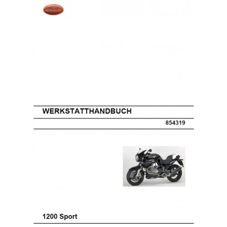 Moto Guzzi 1200 Sport 2008 Manual De Reparatie